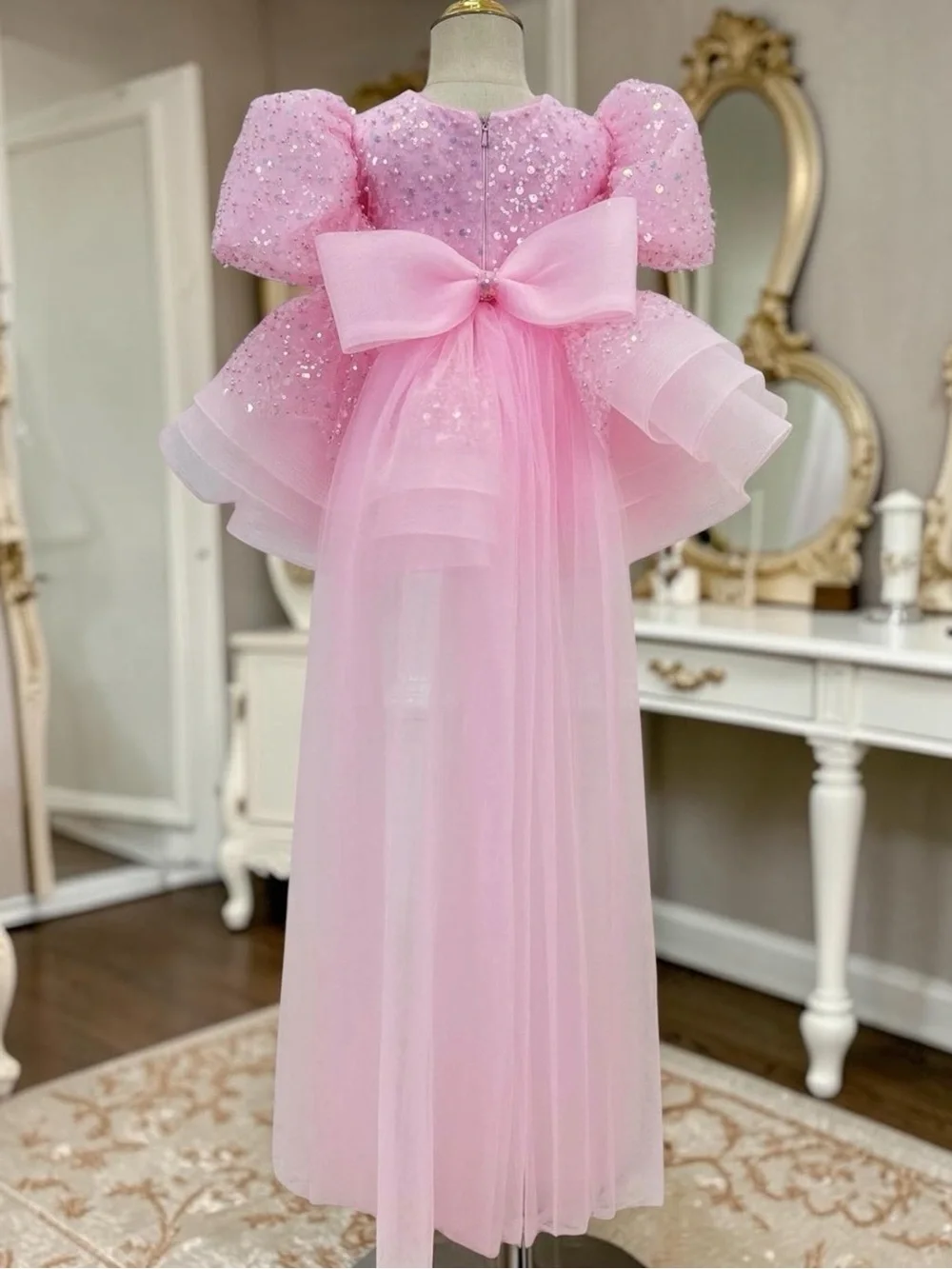 Sequins Princess Dress Toddler Girls